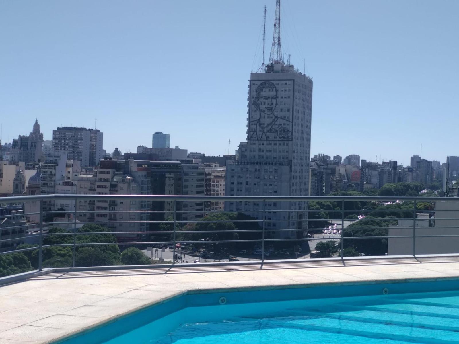 Apart 1013 Con Piscina Gimnasio Laundry Y Seguridad 24 Hs Buenos Aires Eksteriør billede