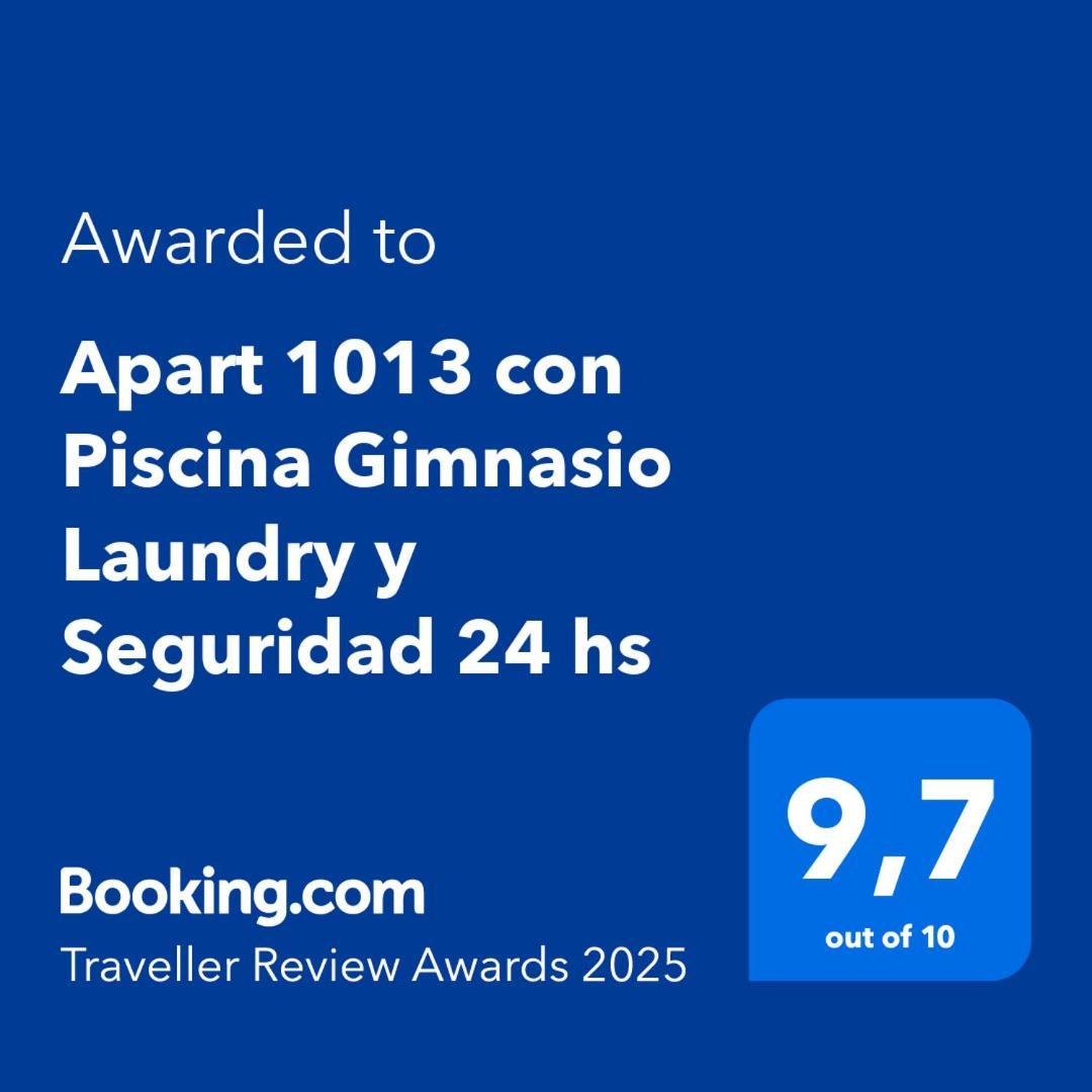 Apart 1013 Con Piscina Gimnasio Laundry Y Seguridad 24 Hs Buenos Aires Eksteriør billede